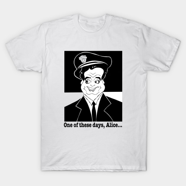 CLASSIC TV SHOW SITCOM THE HONEYMOONERS T-Shirt by cartoonistguy